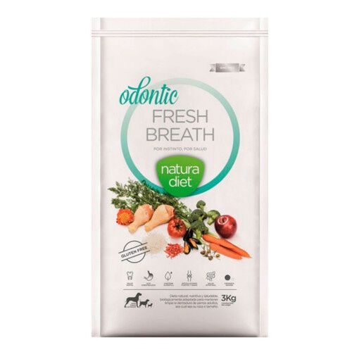 Natura Diet Odontic Fresh Breath pienso para perros Imagen numero 1