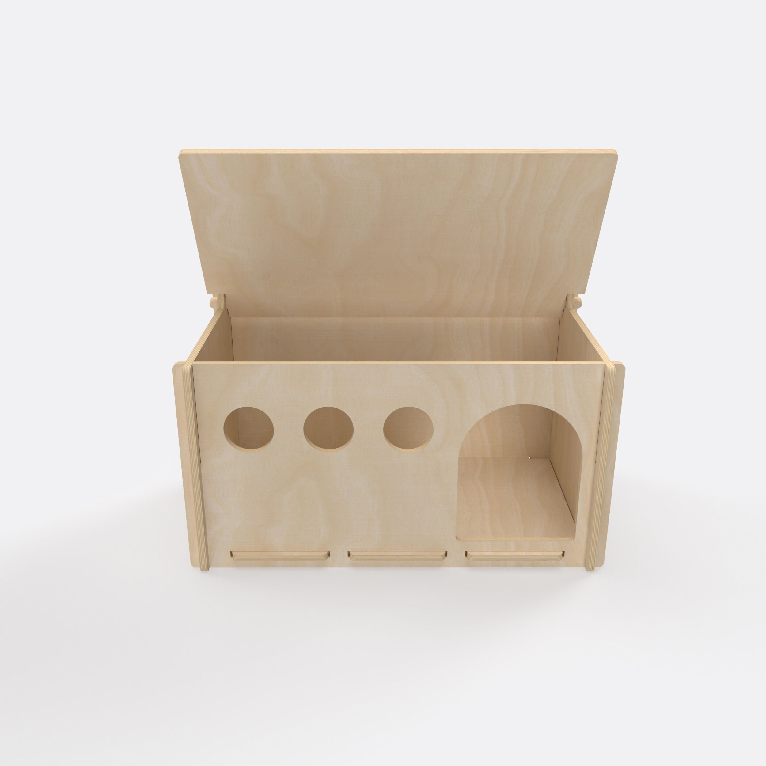 Compact MOB Refugio de Conejos con tapa thumbnail