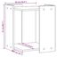 vidaXL Mueble cama para gatos madera marrón roble, , large indicador imagen numero 10