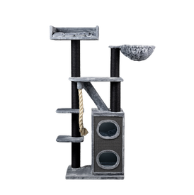 Rascador Cat Penthouse Blackline color Gris claro