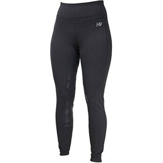 Medias para equitación Power para mujer color Negro