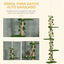 PawHut Árbol para Gatos Verde, , large indicador imagen numero 4