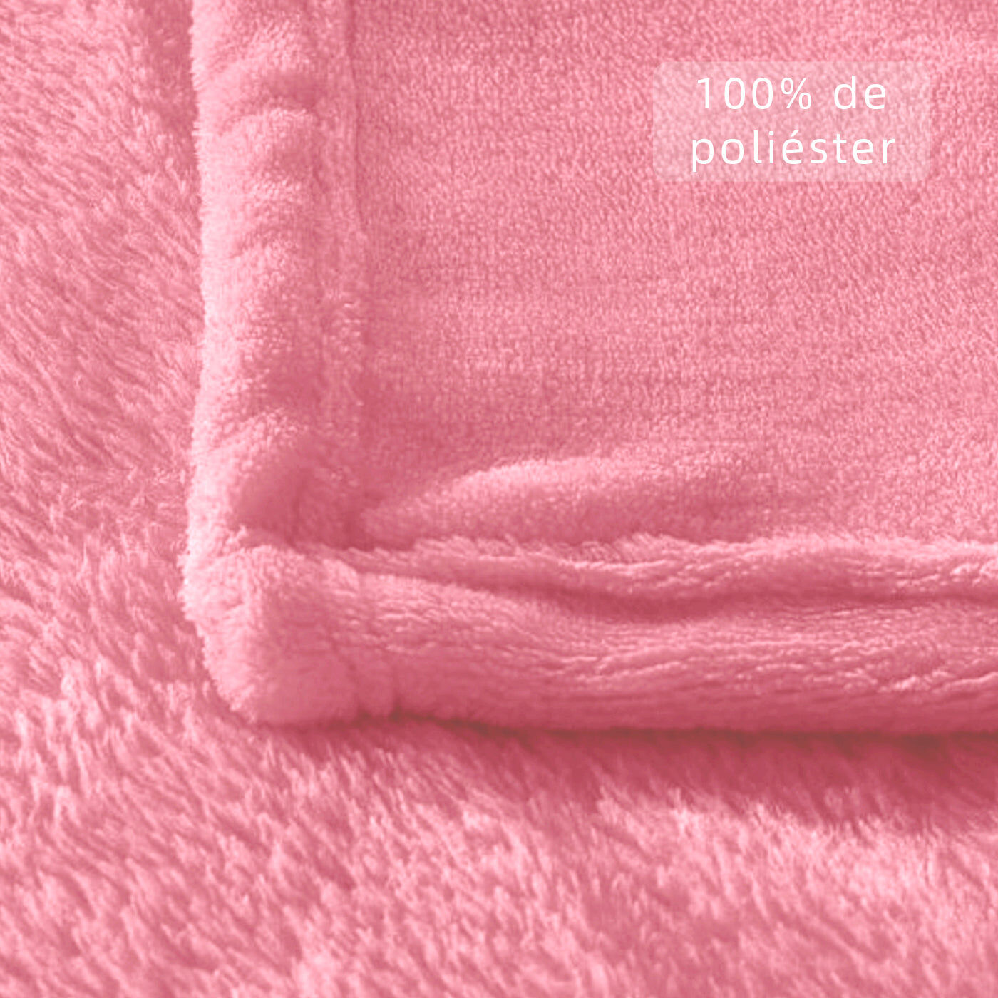 Home Mercury Manta Suave y Resistente Rosa para Mascotas thumbnail