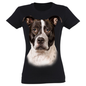 Camiseta Mujer Pitbull color Negro