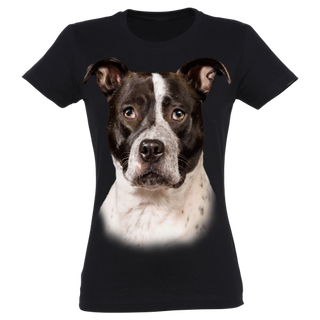Camiseta Mujer Pitbull color Negro