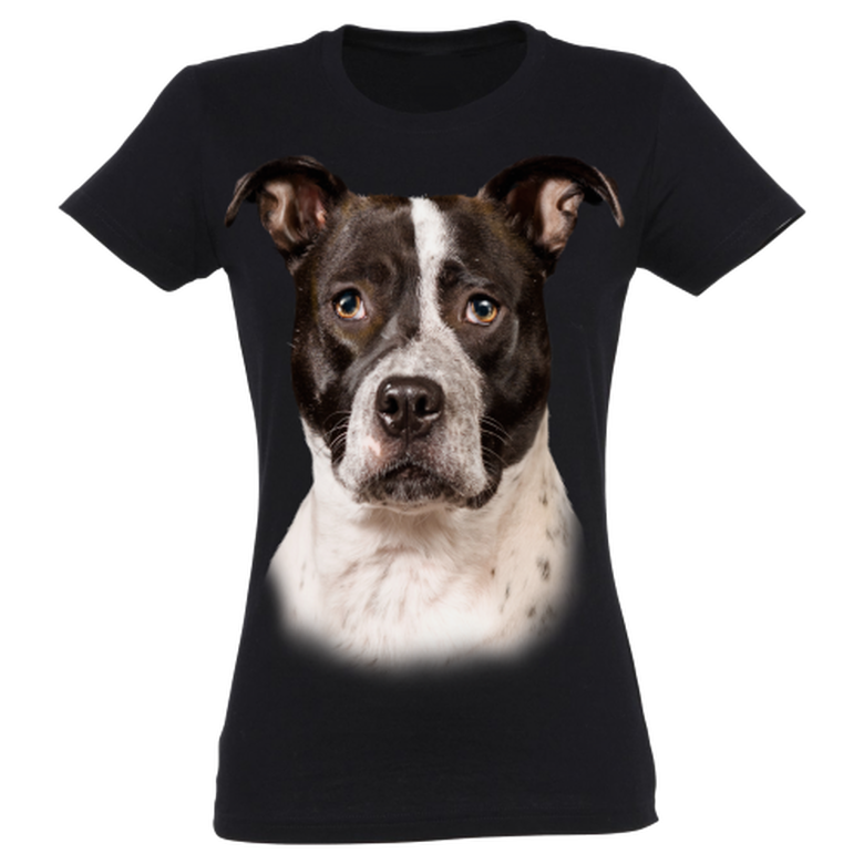 Camiseta Mujer Pitbull color Negro