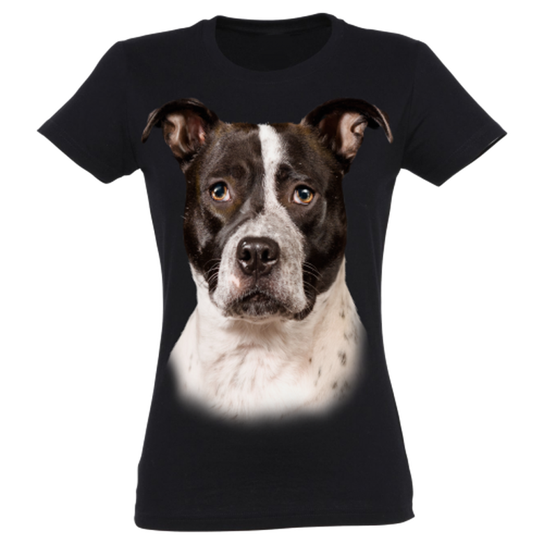 Camiseta Mujer Pitbull color Negro, , large image number null