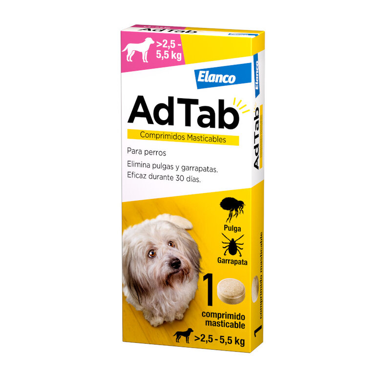 AdTab Comprimidos Masticables Antiparasitarios para perros