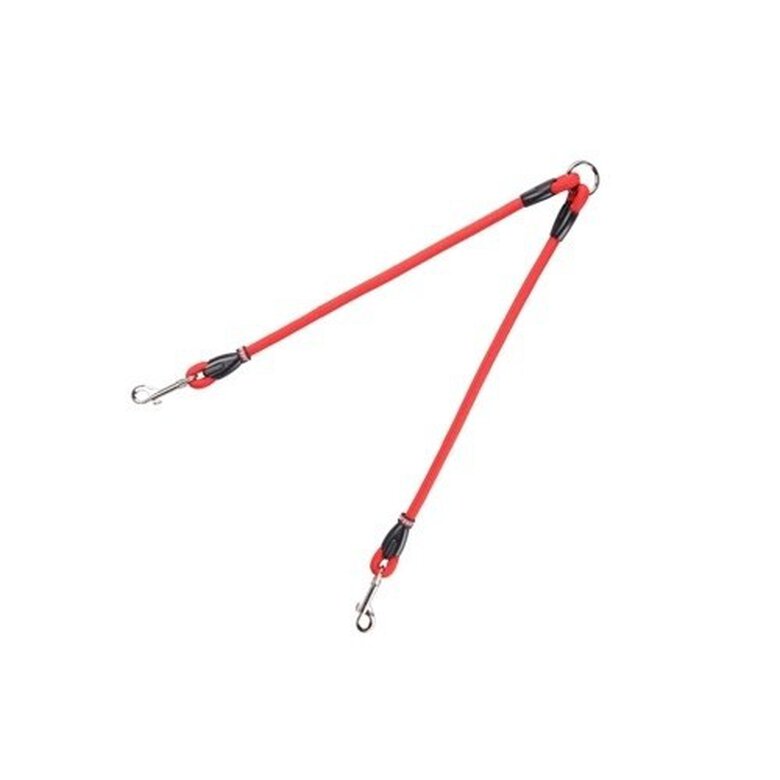 Correa De Nylon Redondo Para Mascotas, 9 Mm, Color Rojo - Resistente Y Cómoda