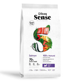 Dibaq Sense Pienso Grain Free Salm&oacute;n para perros mini
