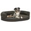 VidaXL Colchón Gris para perros, , large indicador imagen numero 1