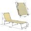 Outsunny Tumbona Plegable Beige, , large indicador imagen numero 3