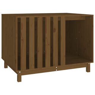 VidaXL Caseta Interior de Madera Oscura para perros y gatos