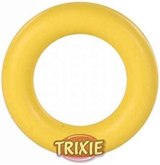 Anillo de caucho natural colores surtidos TRIXIE mordedor y juguete para perros thumbnail