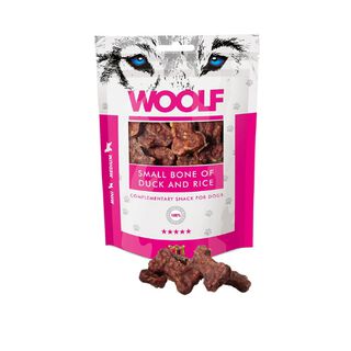 Woolf Hueso Pequeño De Pato Y Arroz para perros