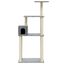 Vidaxl rascador elevado gris claro para gatos, , large indicador imagen numero 4