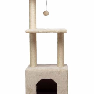 Wuapu Rascador Three Beige para gatos
