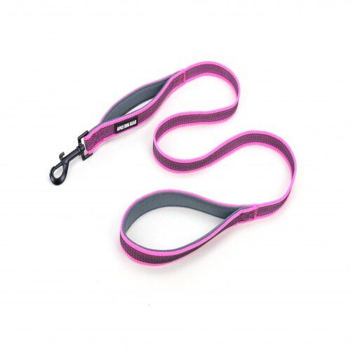 APEX DOG GEAR correa de nylon con doble asa rosa para perros, , large Imagen numero 1