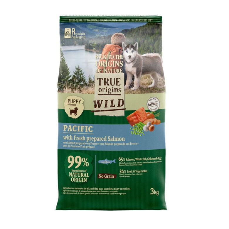 2 x 12 kg True Origins Wild Puppy Pacific pienso para perros ¡Pack ahorro!