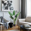 Outsunny Planta de Decoración Artificial de Palma Árbol Realista con Maceta 7 Hojas Ф15x120cm para Exterior e Interior No Requiere Instalación, , large indicador imagen numero 2
