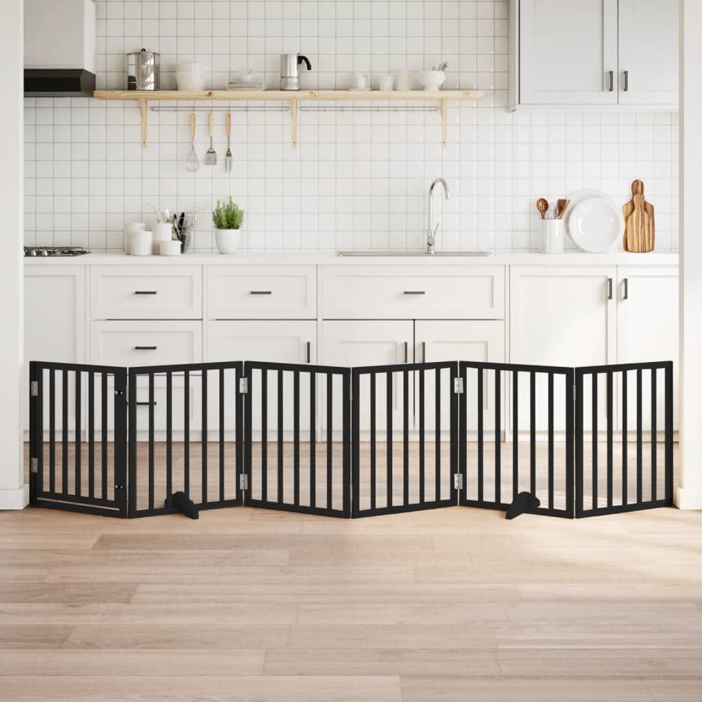 VidaXL Puerta Plegable Madera para Perros thumbnail