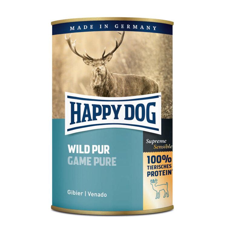 Happy Dog Pure Venado en paté lata, , large image number null