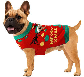 Jersey Navideño de Reno para perro