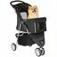 PawHut Carrito para Perros Negro, , large indicador imagen numero 11