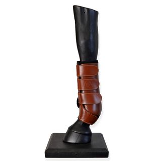 Guarnicioneria Los Nietos Protectores  Doma Confort Color Coñac Equipamiento Para El Caballo 