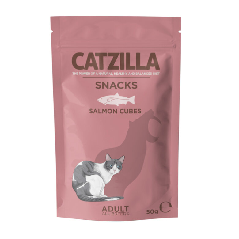 Catzilla Dados Piccolinis de Salmón para gatos, , large image number null