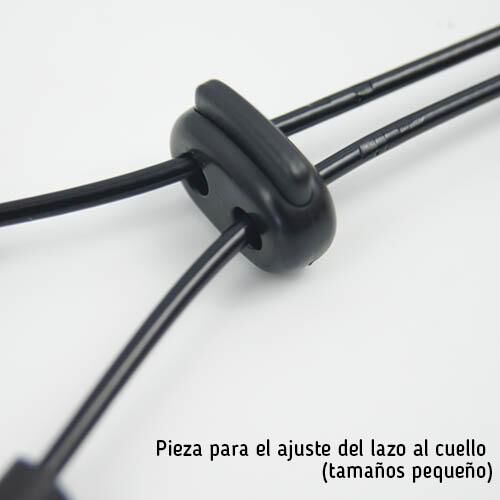 Lazo de horca en acero negro protegido LAZO HORCA ACERO NEGRO PROTEGIDO L 67CM, , large Imagen numero 4