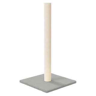 Vida XL Poste rascador gris claro para gatos