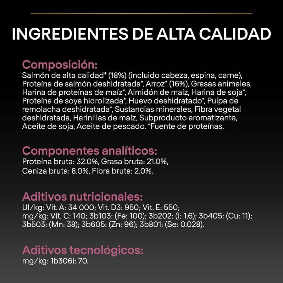 Pro Plan Puppy Small y Mini Salmón pienso para Perros Piel thumbnail