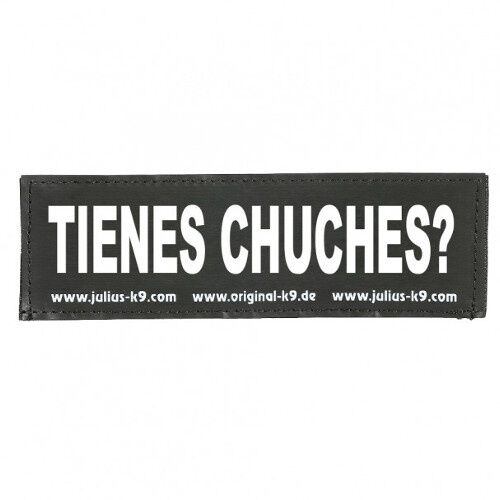 Julius K9 Tienes chuches? etiqueta arn&eacute;s perros Imagen numero 1