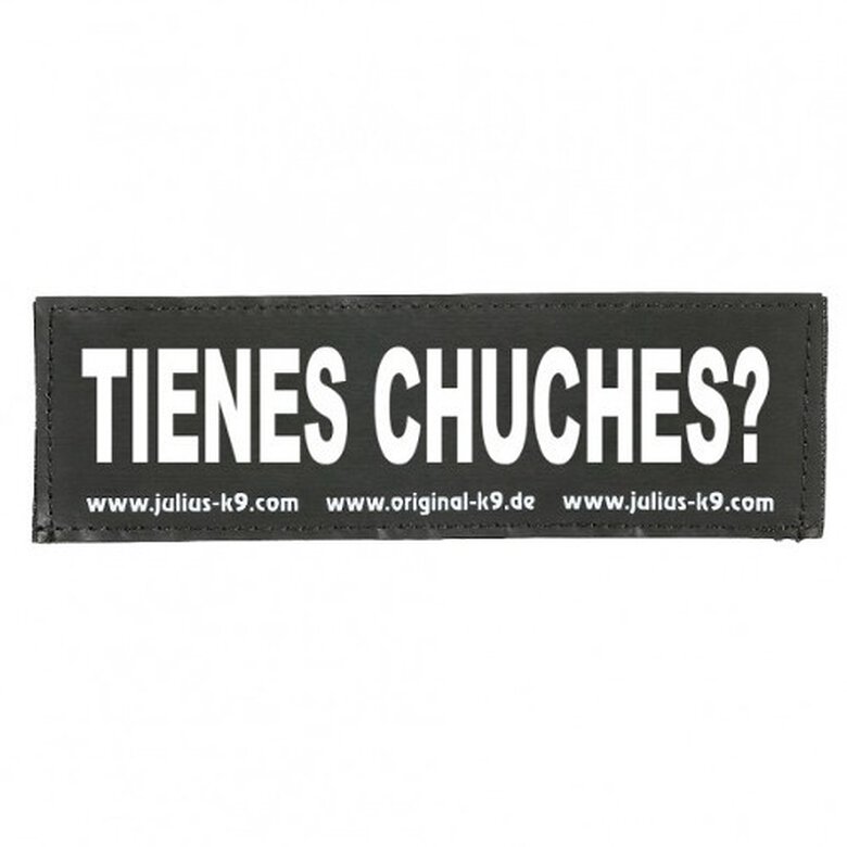 Julius K9 Tienes chuches? etiqueta arnés perros image number null