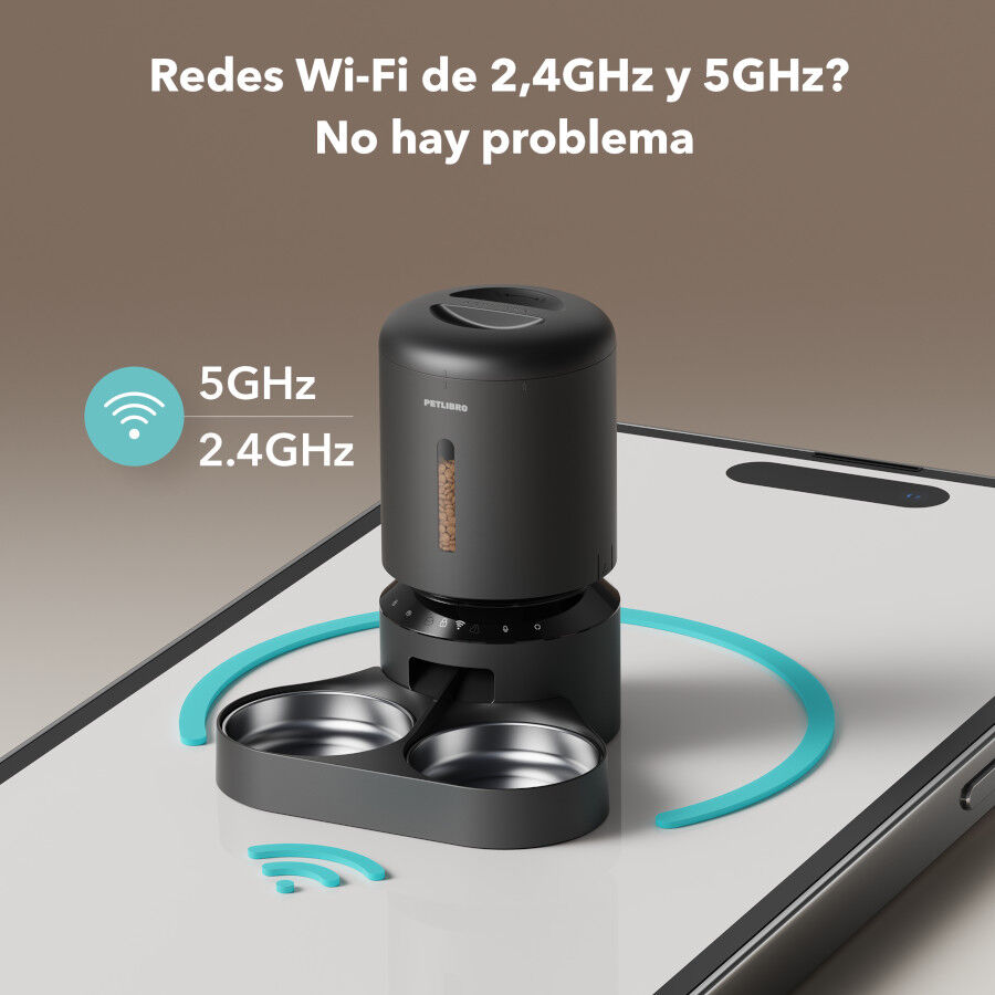 Petlibro Granary Comedero Autom&aacute;tico con Doble Bandeja para perros y gatos, , large Imagen numero 6