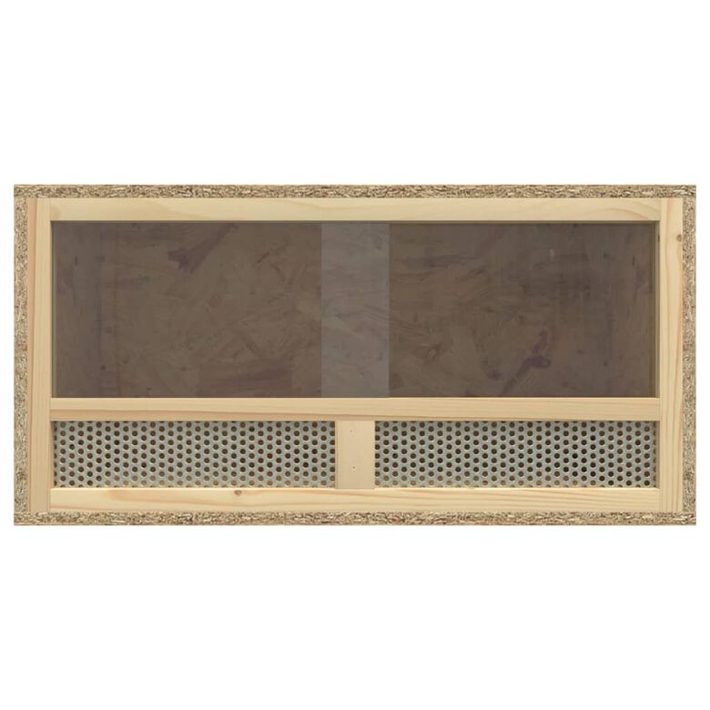 VidaXL Terrario de madera marrón para Reptiles thumbnail