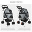 PawHut Cochecito para Mascotas Plegable y Desmontable, , large indicador imagen numero 5