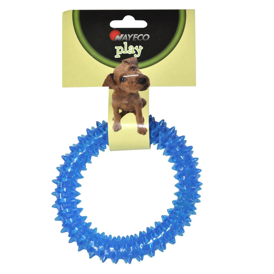 Nayeco Play TPR Aro con Pinchos juguete para perros, , large Imagen numero 1