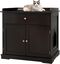 COSTWAY Mueble para Gatos, Caj&oacute;n y 2 Puertas, Casa para Gatos 76 x 53 x 74 cm (Caf&eacute;), , large indicador imagen numero 5