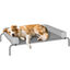 PawHut Cama Elevada Perros Gris Claro, , large indicador imagen numero 11