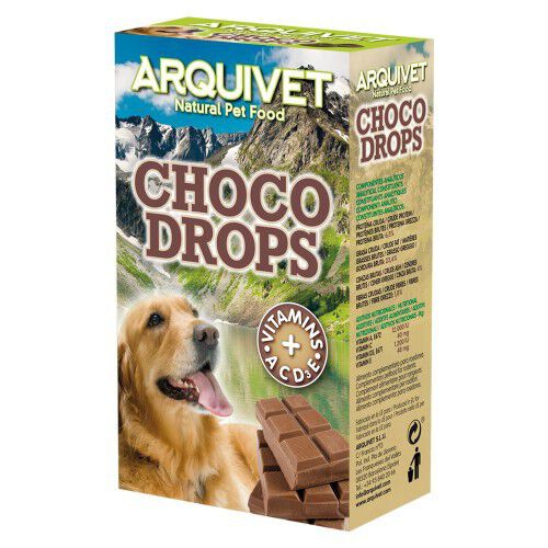 Snacks Choco Drops Arquivet para perros sabor Chocolate, , large Imagen numero 1
