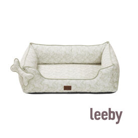 Leeby cama viscoelástica estampado botanic para perros