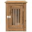 vidaXL Jaula para perros madera ingeniería roble artesanal 45x62x59cm, , large indicador imagen numero 9