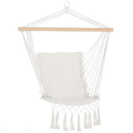 Outsunny Silla Colgante Blanco 