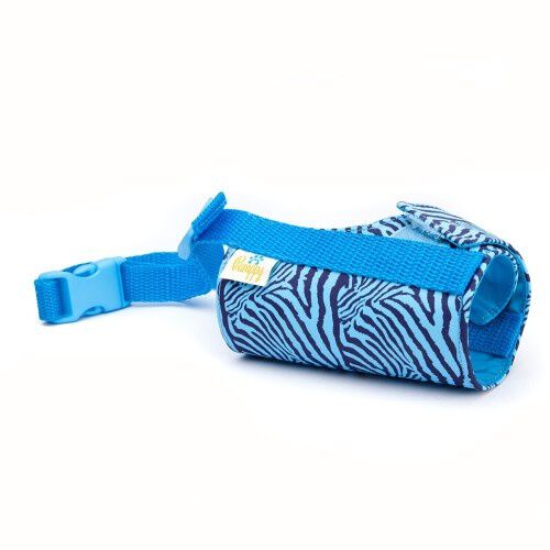 Bozal Pamppy con velcro Cebra Azul para perros, , large Imagen numero 1