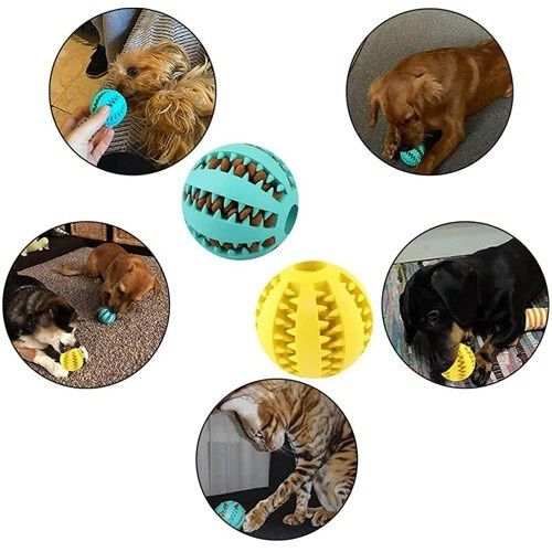 MyPetCare Pelota amarilla para perros, , large Imagen numero 5