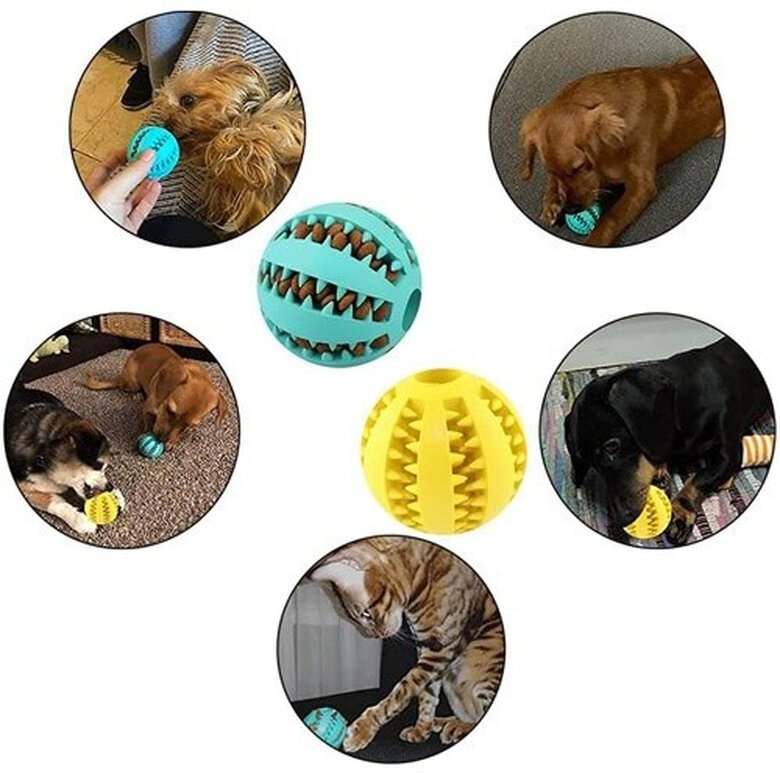 Pelota MyPetCare para perro color Amarilla, , large image number null