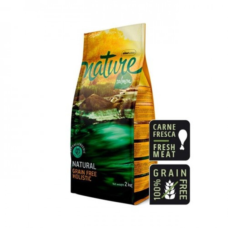 Satisfaction Alimento Nature Grain Free sabor Salmón para perros, , large image number null