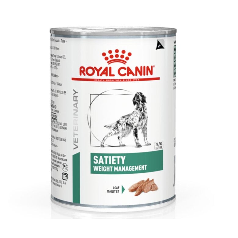 410 g Royal Canin Veterinary Satiety Weight Management Paté lata para perros